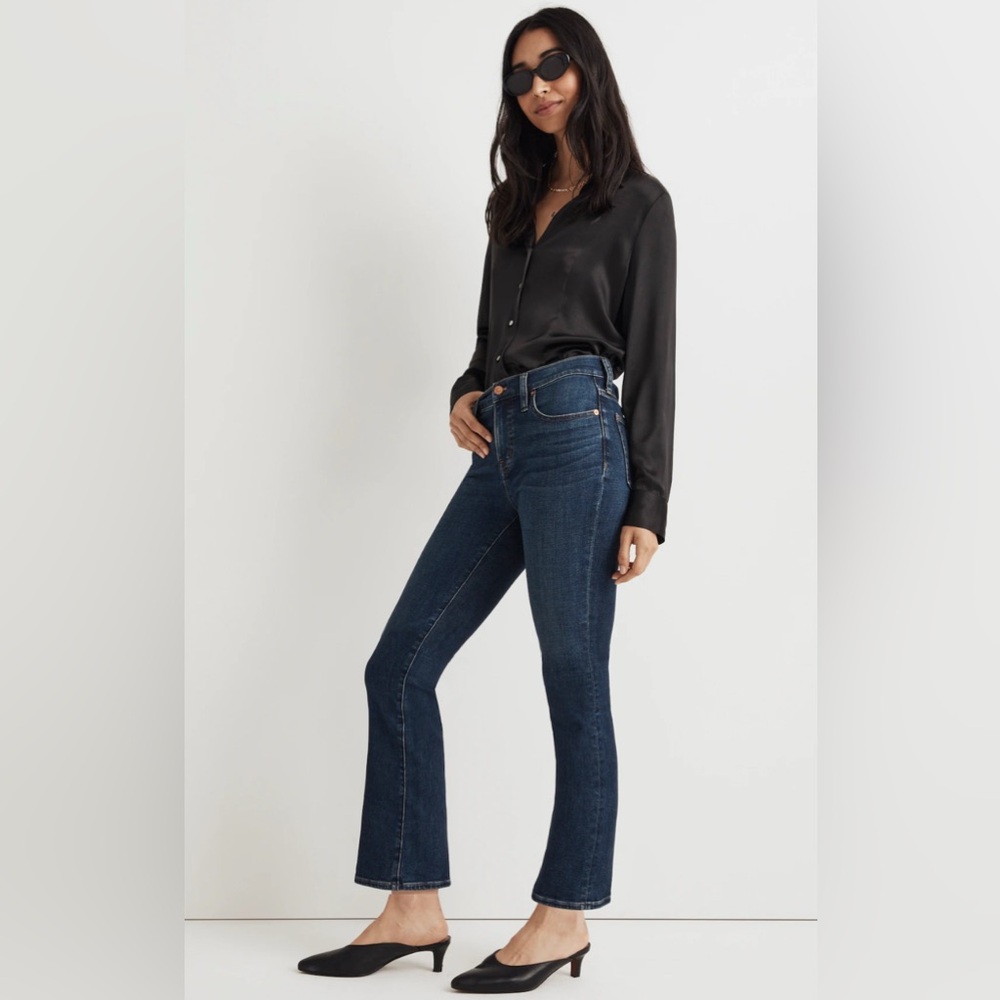 Madewell Mid-Rise Kick Out Tall Length Jeans